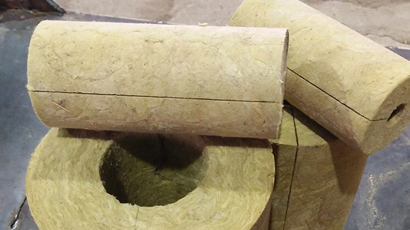 Sound Absorption Building Rock Wool Pipe Insulation
