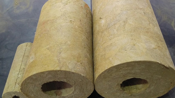 Heat Resistant Thermal Rock Mineral Wool Pipe Insulation